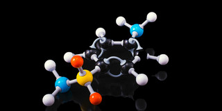 Bild eines Moleküls