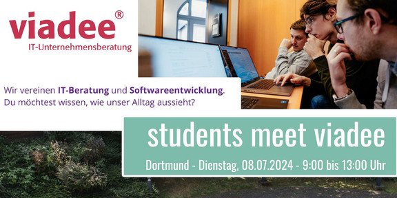 Students Meet Viadee am 8. Juli 2025