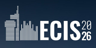 Logo der European Conference on Information Systems 2026 (ECIS 2026). Mit der Skyline von Mailand.
