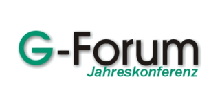 Logo G-Forum Jahreskonferenz Logo G-Forum Jahreskonferenz