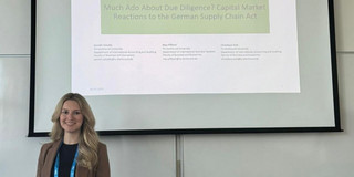 Karolin Schulte auf der EAA