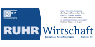 Logo RuhrWirtschaft der IHK Dortmund (September-Ausgabe)