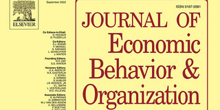 Titelseite des Journal of Economic Behavior & Organization