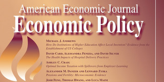 Titelseite des American Economic Journal Economic Policy