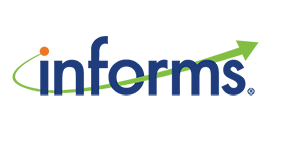 Logo informs 2022, blue lettering on a white background