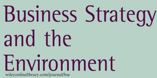 Logo of the journal Business Strategy and the Environment