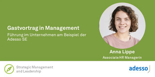Anna Lippe holds guest lecture in Management