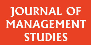 Cover of the Journal of Management Studies