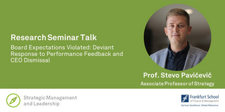 Seminar Talk by Stevo Pavicevic