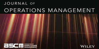Cover von Journal of Operations Management