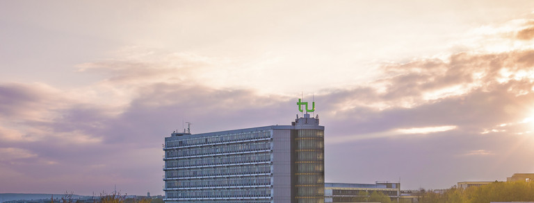Mensa and Mathetower in the sunset