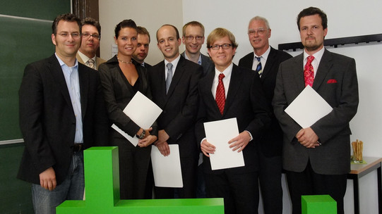 Foto Verleihung der Fakultätspreise 2008