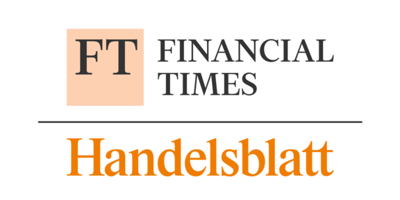 Montage der Logos von Financial Times und Handelsblatt Montage der Logos von Financial Times und Handelsblatt