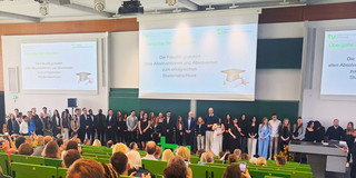 Foto von Abschlussfeier - Bachelorabsolvent*innen