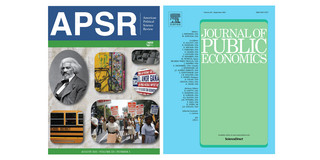 Picture of covers of journals APSR and JPE