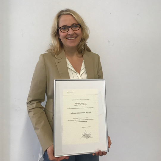 Prof. Dr. Christiane Pott erhält die Lehrinnovationsauszeichnung
