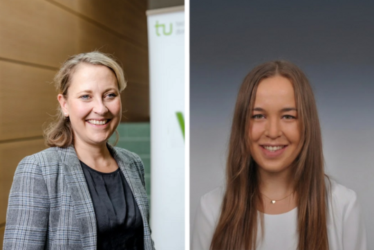 Fotomontage Prof. Dr. Christiane Pott und Joana Becker