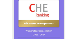 Siegel für die Teilnahme der Hochschule am CHE-Ranking 2026/2027