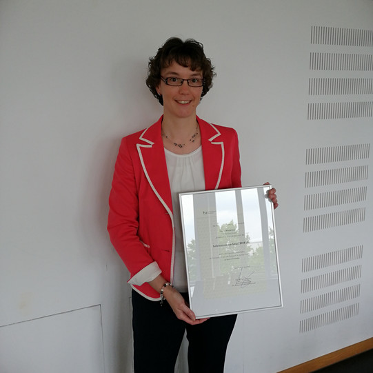 Dr. Martina Köster erhält die Lehrinnovationsauszeichnung