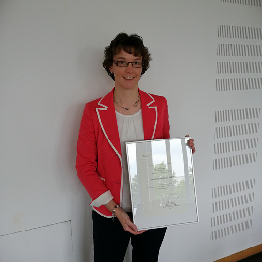 Dr. Martina Köster erhält die Lehrinnovationsauszeichnung