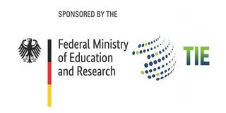 Picture shows text "Sponsored by the" followed by logos of Federal Ministry of Education and Research and the TIE Institute of TU Dortmund University