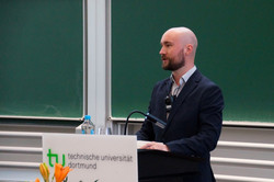 Tim Köpke from the Student Council for Business & Economics