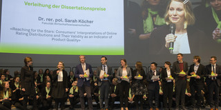 Foto Verleihung des Dissertationspreises der TU Dortmund