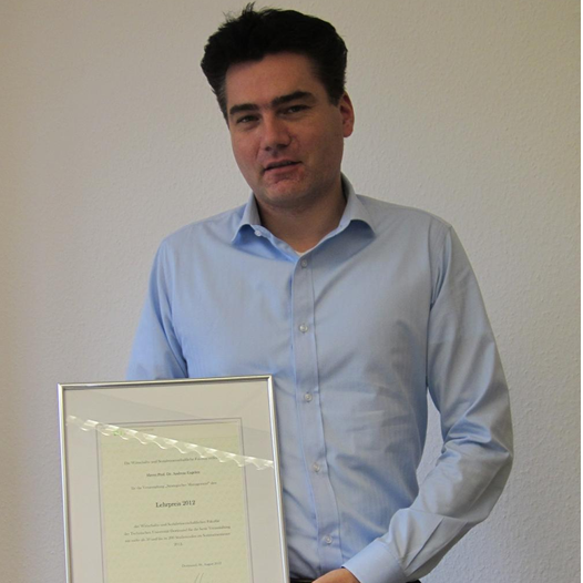 Foto Verleihung des Fakultätspreises an Prof. Dr. Andreas Engelen