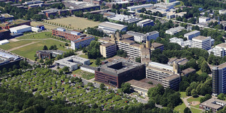 Aerial view of the North Campus